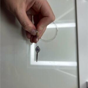 Silver and Blue bracelet